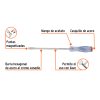 14164 - Desarmador plano de golpe 5/16' x 8', Truper Expert