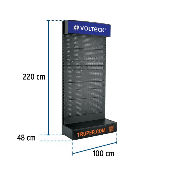 59998 - Góndola de pared 100 x 220 cm, Volteck