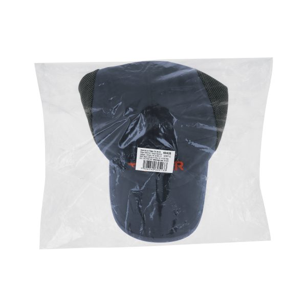 60435 - Gorra color gris, 100% poliéster, Truper