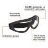 19952 - Goggles de seguridad ultra ligeros, antiempaño, Truper