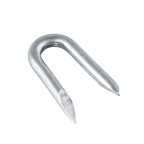 44514 - Caja con 10 kg grapas 1-1/4' galvanizadas p/alambre de púas