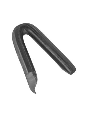 44511 - Caja con 10 kg de grapas 1' negras p/alambre de púas, Fiero