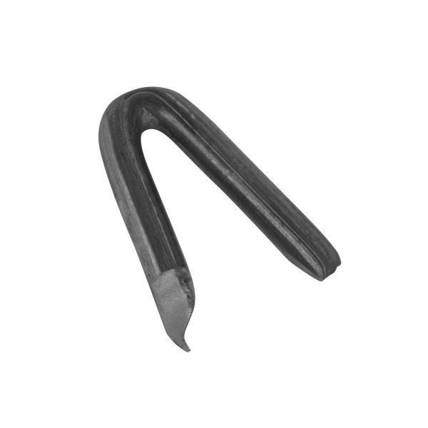 44511 - Caja con 10 kg de grapas 1' negras p/alambre de púas, Fiero