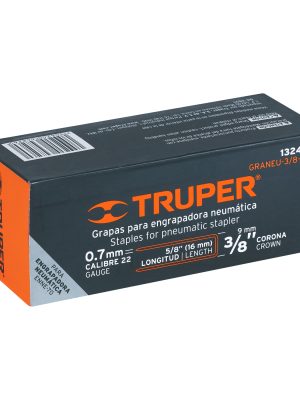 13246 - Caja con 5000 grapas corona 3/8' calibre 22, 16mm p/ENNE-70