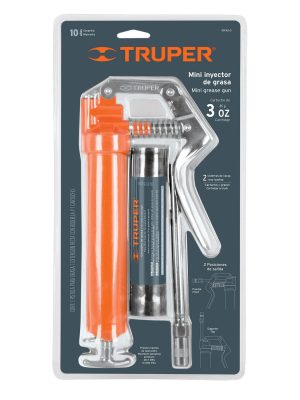 14911 - Mini inyector de grasa 3 oz, 3000 PSI, Truper