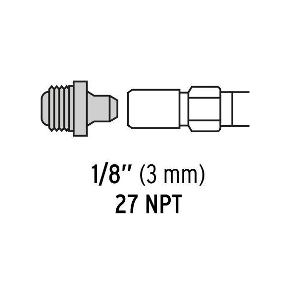 14864 - Tuercas para inyectores de grasa, 2 piezas, Truper