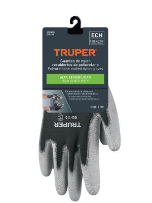 GU-110E1.jpg 103835 - Guantes de nylon recubiertos de poliuretano, XCH, Truper