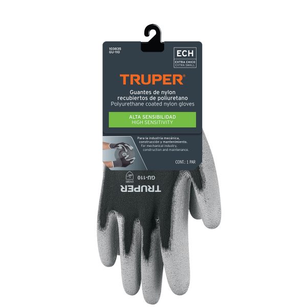 103835 - Guantes de nylon recubiertos de poliuretano, XCH, Truper