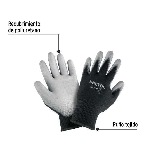 29930 - Guantes de nylon recubiertos de poliuretano, XCH, Pretul