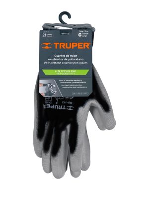13292 - Guantes de nylon recubiertos de poliuretano, G, TRUPER