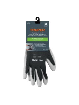 GU-114E1.jpg 103836 - Guantes de nylon recubiertos de poliuretano, XG, Truper