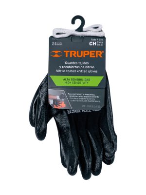 GU-121E1.jpg 13293 - Guantes de nylon recubiertos de nitrilo, CH, TRUPER