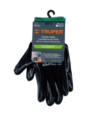 GU-122E1.jpg 13294 - Guantes de nylon recubiertos de nitrilo, M, TRUPER