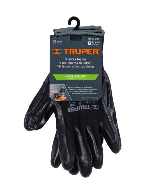 13295 - Guantes de nylon recubiertos de nitrilo, G, TRUPER