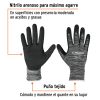 17063 - Guantes de nylon recubiertos de nitrilo arenoso, CH, TRUPER