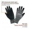 103869 - Guantes de nylon recubiertos de nitrilo arenoso, XG, Truper