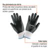 18026 - Guantes de poliéster recubiertos de nitrilo, M, TRUPER