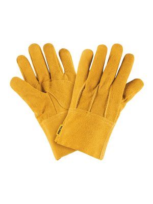 23262 - Guantes de carnaza, cortos, unitalla, PRETUL