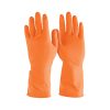 14262 - Guantes de látex para limpieza, M, TRUPER