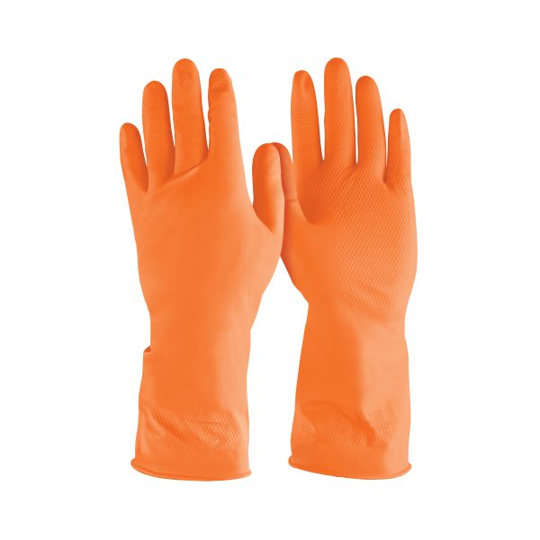 14262 - Guantes de látex para limpieza, M, TRUPER