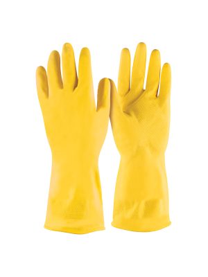 GU-344.jpg 29942 - Guantes de látex para limpieza, amarillos, XG, Pretul