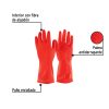 29949 - Guantes de látex para limpieza, rojos, G, Pretul