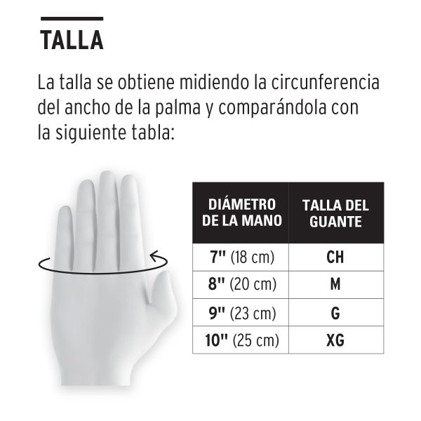 103971 - Guantes de látex para pintor, XG, Truper