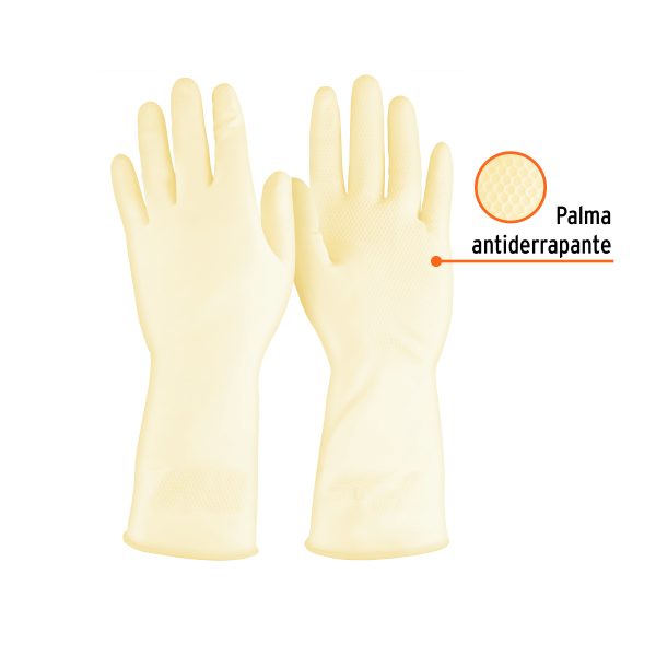 14265 - Guantes de látex para manejo de alimentos, G, TRUPER