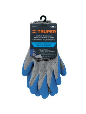 15265 - Guantes de poliéster recubiertos de latex, CH, TRUPER