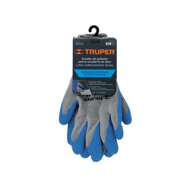 15265 - Guantes de poliéster recubiertos de latex, CH, TRUPER