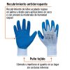 15266 - Guantes de poliéster recubiertos de latex, M, TRUPER