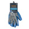 103871 - Guantes de poliéster recubiertos de latex, XG, Truper