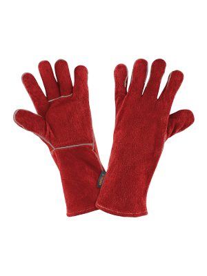 19458 - Guantes para soldador, rojos, TRUPER
