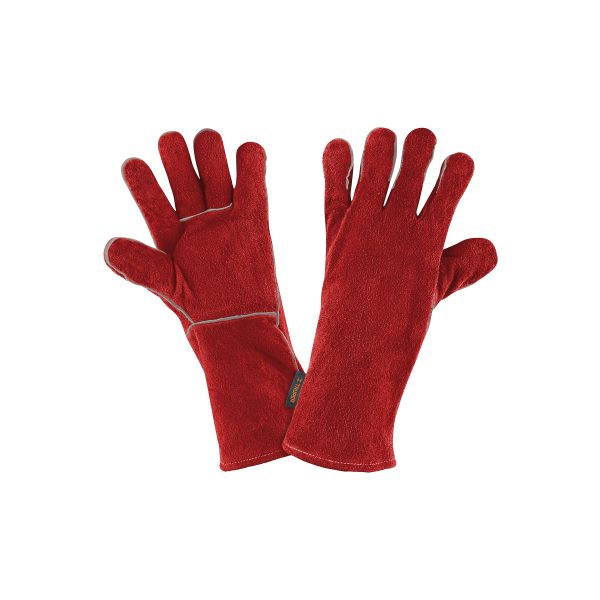 19458 - Guantes para soldador, rojos, TRUPER