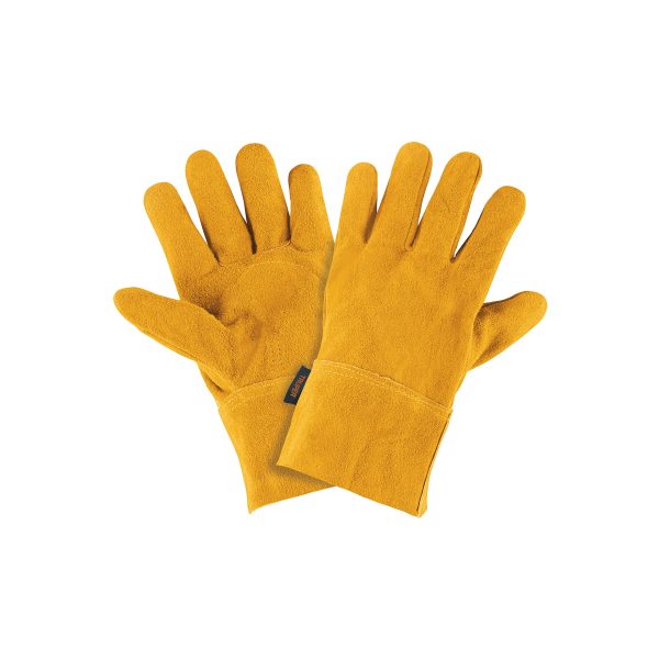 14241 - Guantes de carnaza, cortos, unitalla, TRUPER
