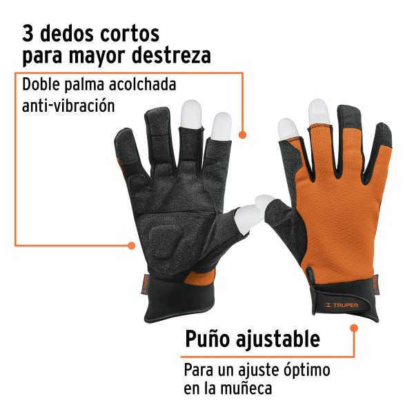 10847 - Guantes para mecánico, alta sensibilidad, TRUPER