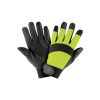 13194 - Guantes mecánico, alta visibilidad, palma poliuretano, verde