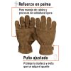 14289 - Guantes de carnaza para electricista, TRUPER