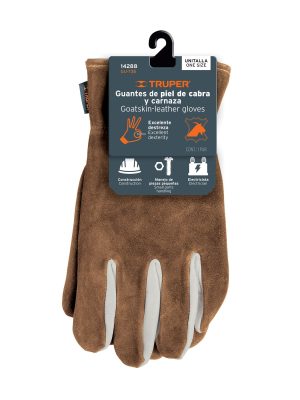 GU-735E1.jpg 14288 - Guantes de piel de cabra con dorso de carnaza, TRUPER