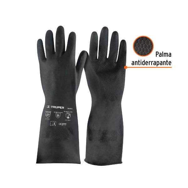 14270 - Guantes de neopreno para manejo de químicos, M, TRUPER