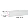 49889 - Guardapolvo automático 100 cm blanco, HERMEX