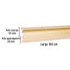 49882 - Guardapolvo automático 100 cm dorado, HERMEX