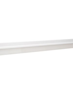 43035 - Guardapolvo fijo de 120 cm, blanco, HERMEX