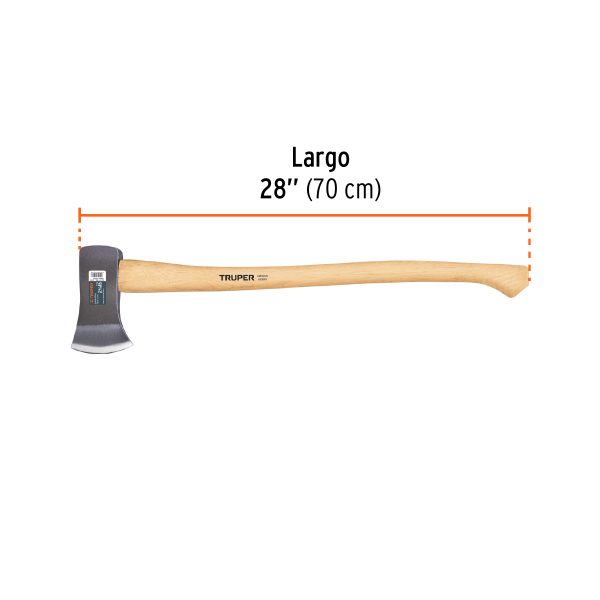 14956 - Hacha Boy 2-1/4 lb, mango de hickory 28', Truper