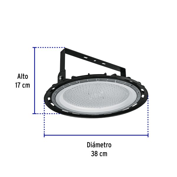 46794 - Luminario de LED 200 W High Bay, Volteck