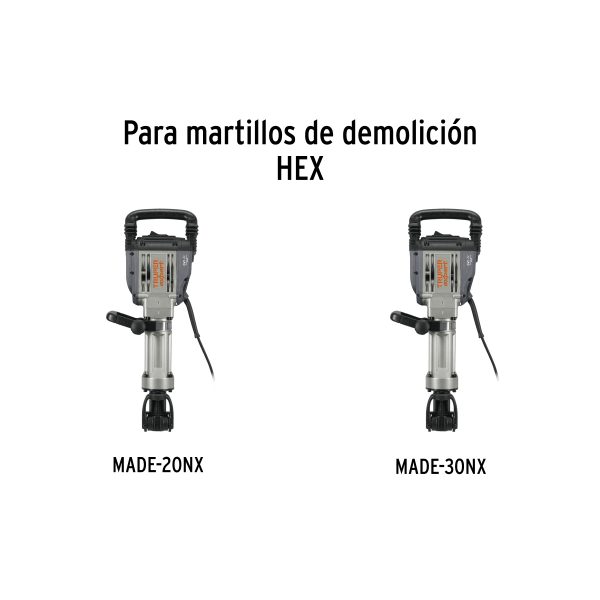 101232 - Cincel pala zanco hexagonal de 3' x 16', Truper