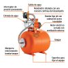 12254 - Equipo hidroneumático 50L, bomba Jet inox. 1/2 HP, TRUPER