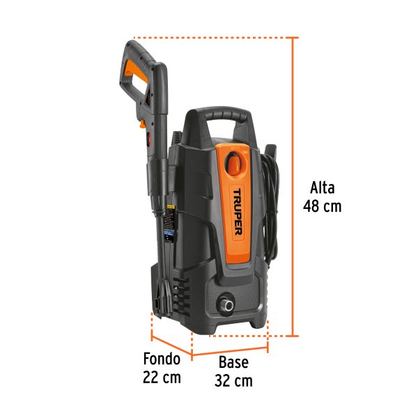 101593 - Hidrolavadora eléctrica 1500 PSI, Truper