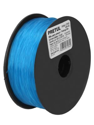 27063 - Carrete con 100 m de hilo para pesca azul calibre 0.60 mm