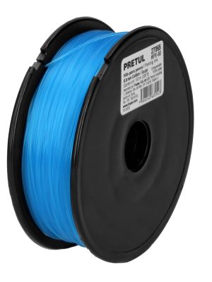 27065 - Carrete con 100 m de hilo para pesca azul calibre 0.80 mm